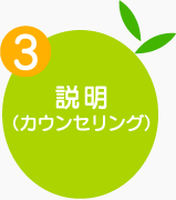 3 説明 （カウンセリング）